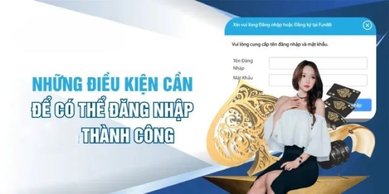 Điều kiện cần đáp ứng trước khi đăng nhập vnxoso